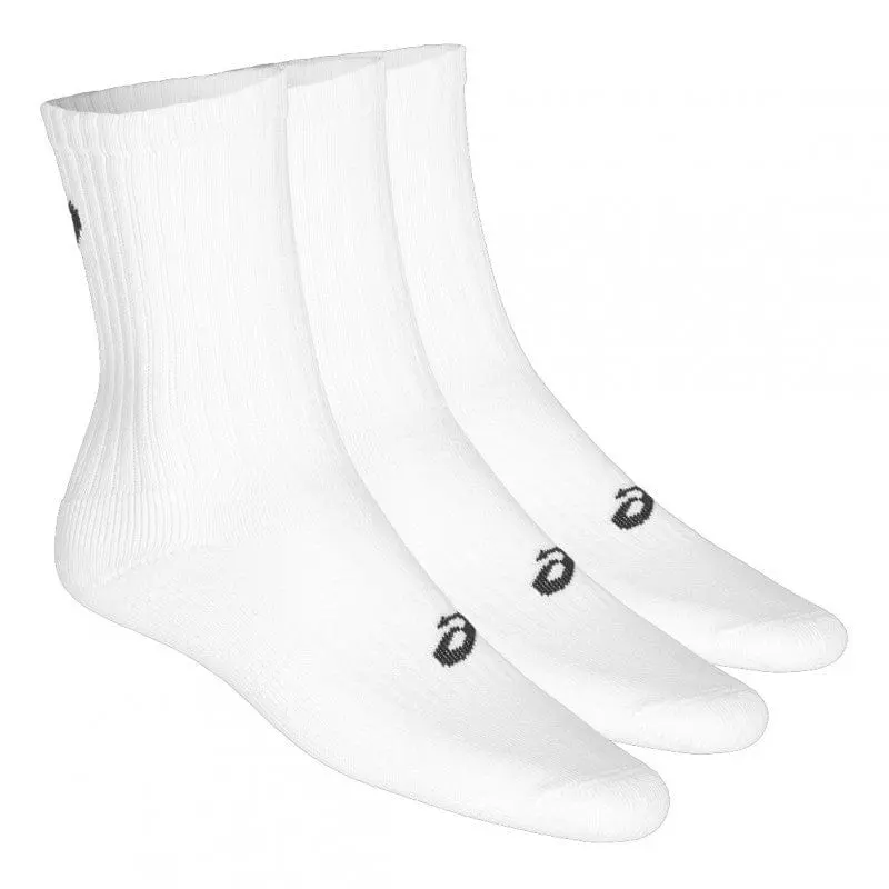 CHAUSSETTES ASICS CREW X3 BLANC