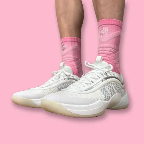 Chaussettes Basketball Performance HOOPS Pink