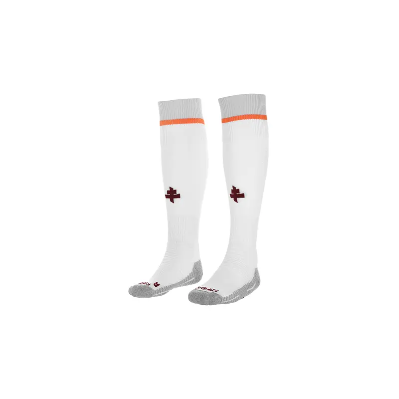 Chaussettes de football Kombat Spark Pro 1P FC Metz 22/23 Blanc Homme