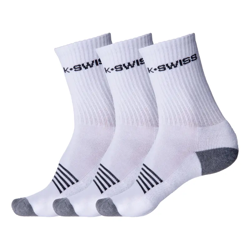 Chaussettes De Tennis Pack De 3 Hommes-Blanc,Noir