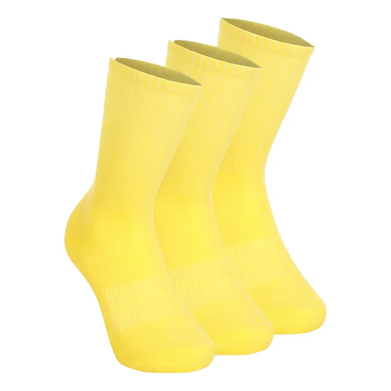 Chaussettes De Tennis Pack De 3-Jaune