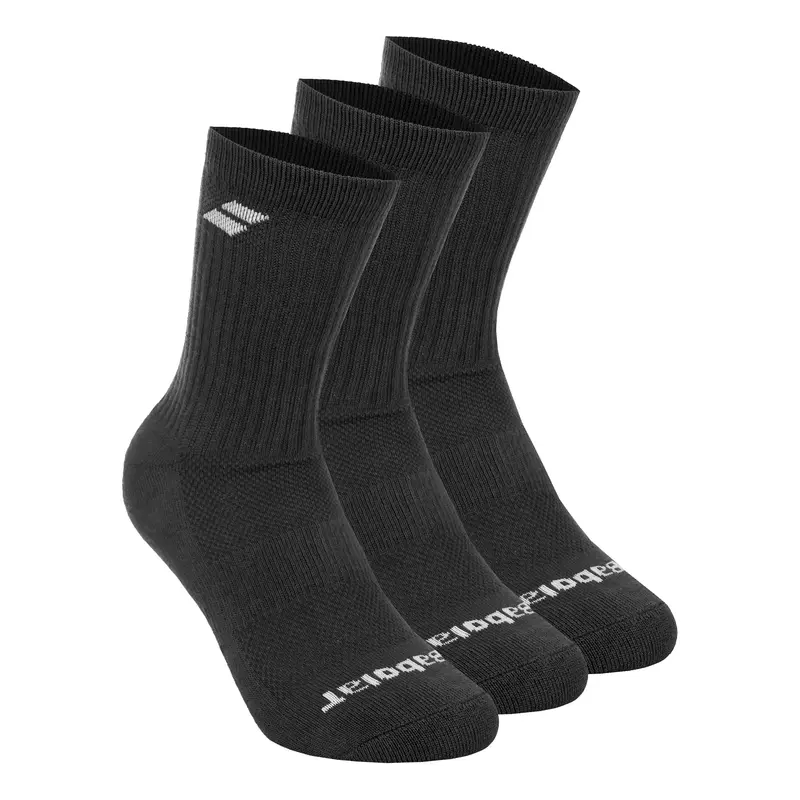 Chaussettes De Tennis Pack De 3-Noir