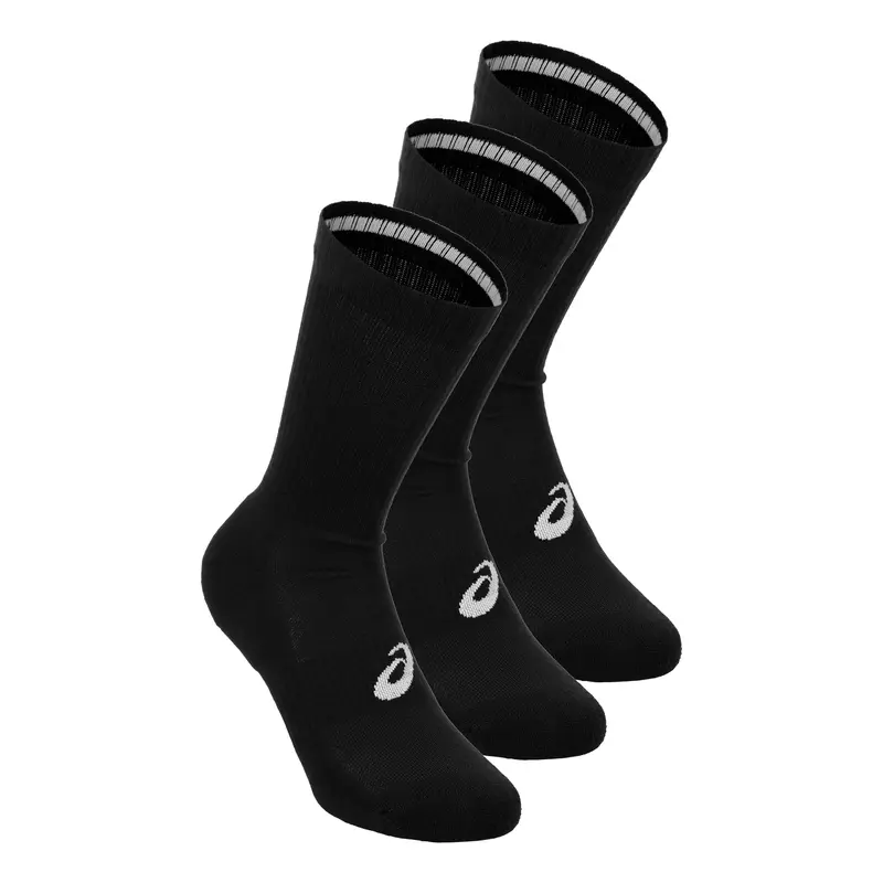 Chaussettes de tennis - Pack de 3 Unisex-noir