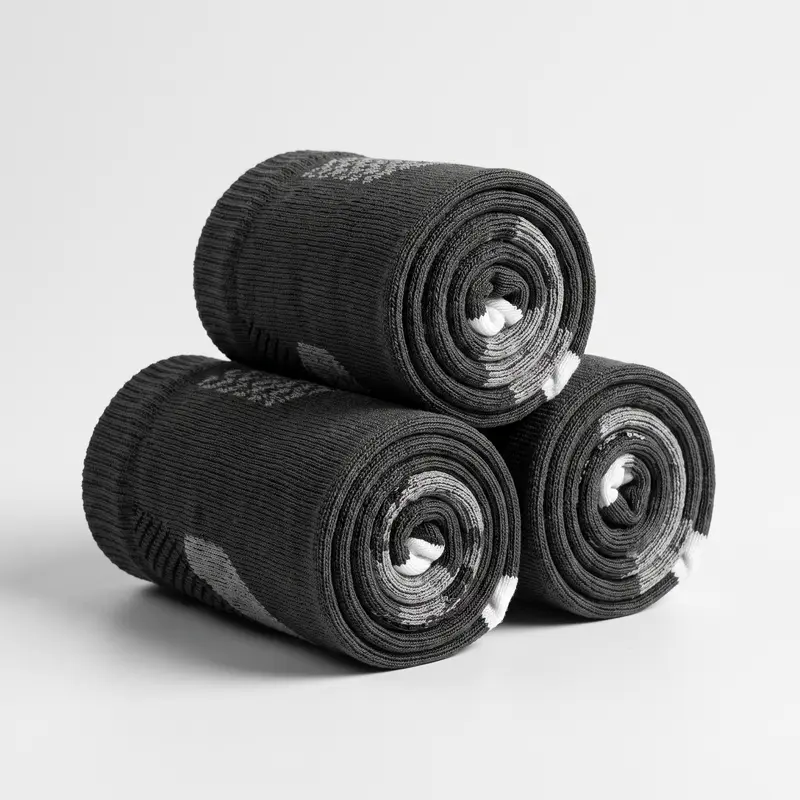 Chaussettes Hautes de Compression 20-30 mmHg - Lot de 3 Paires