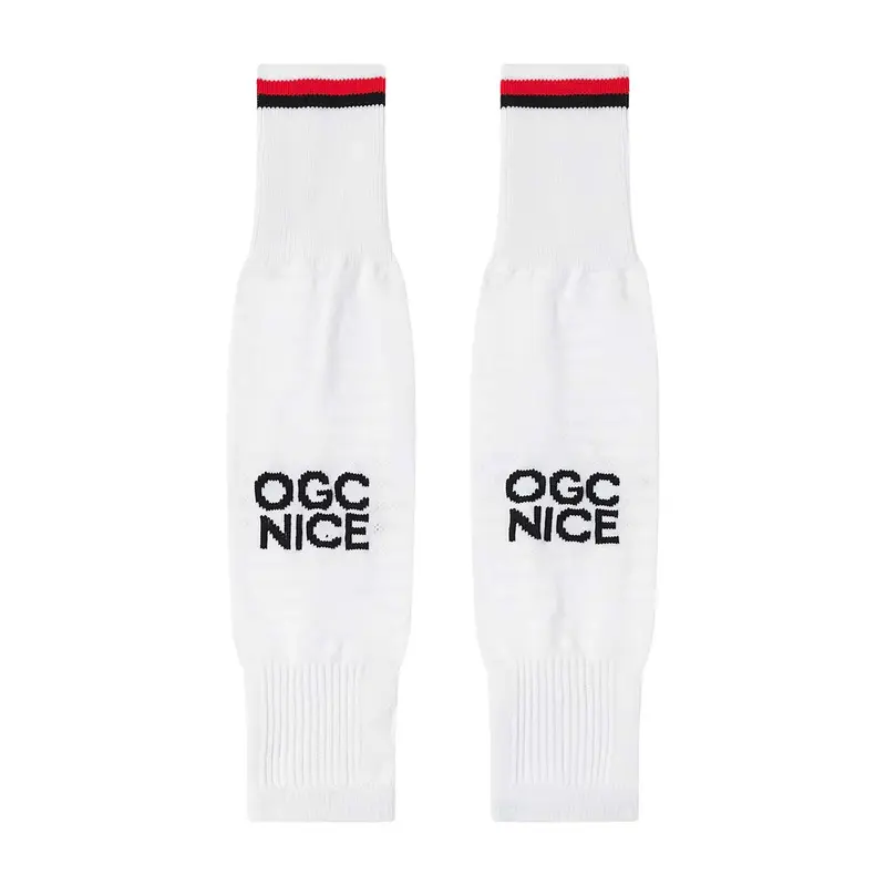 Chaussettes Kombat Spolf Pro Home OGC Nice 25/26 Blanc