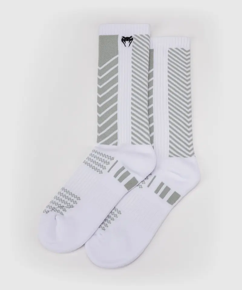 Chaussettes Longues Venum Vector - Blanc/Gris