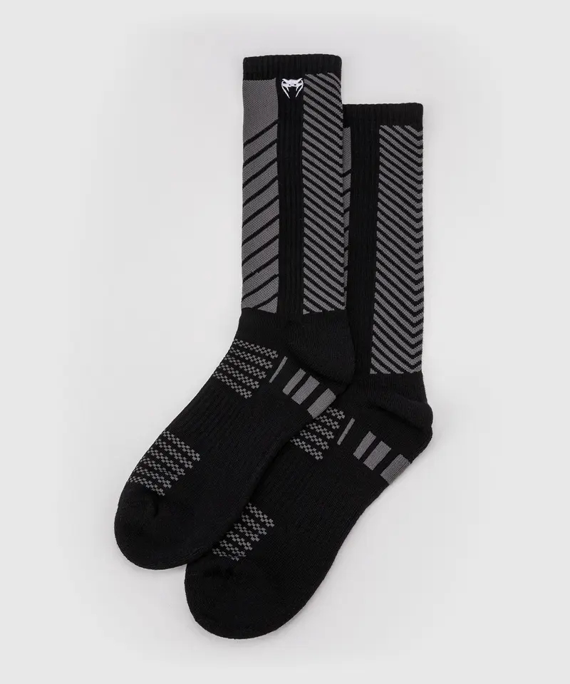 Chaussettes Longues Venum Vector - Noir/Gris