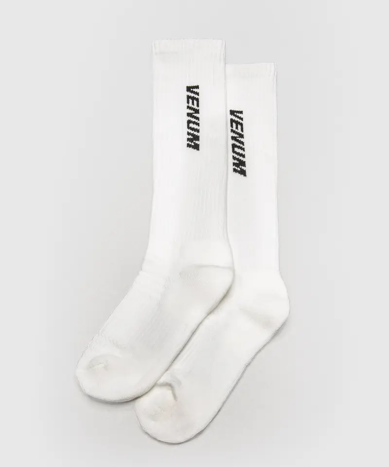 Chaussettes mi-longues Venum Essential – Blanc/Noir