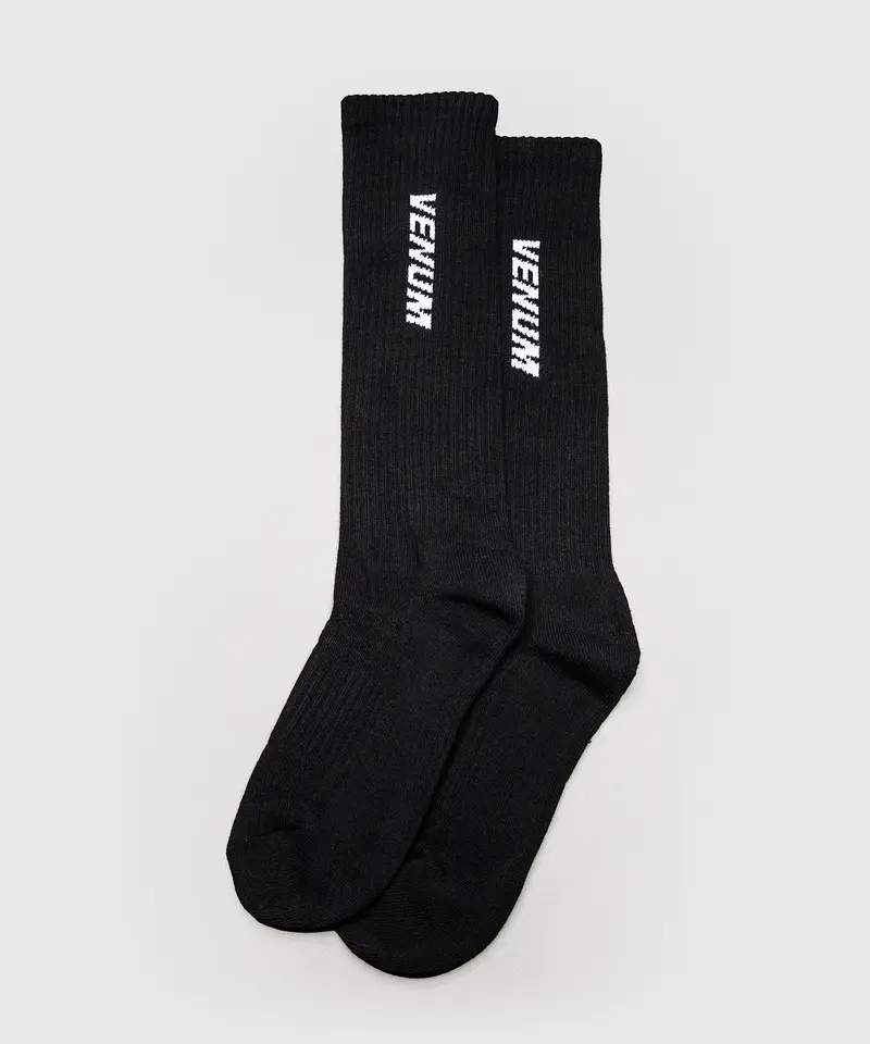 Chaussettes mi-longues Venum Essential – Noir/Blanc