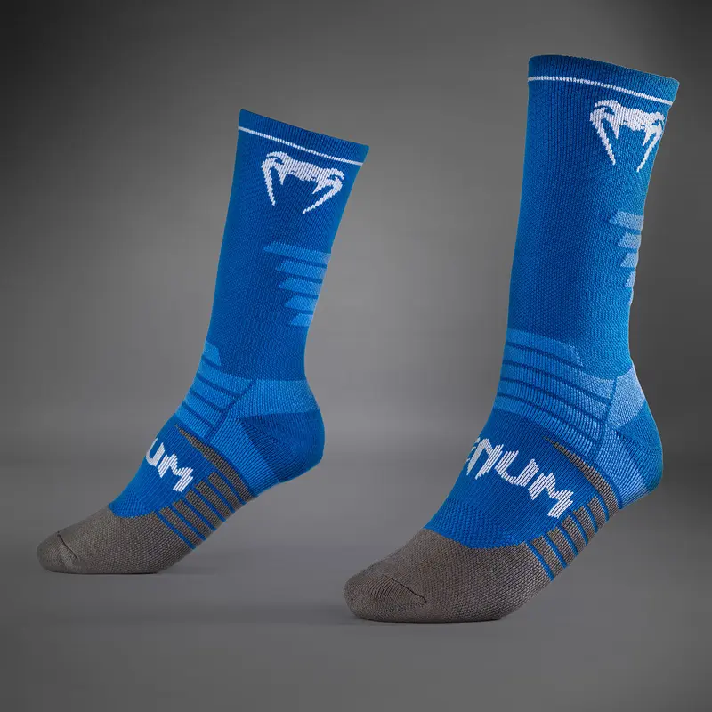Chaussettes Performance Venum Elite - Bleu Royal/Blanc