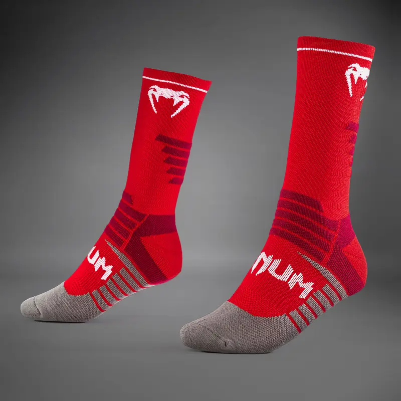 Chaussettes Performance Venum Elite - Rouge/Blanc