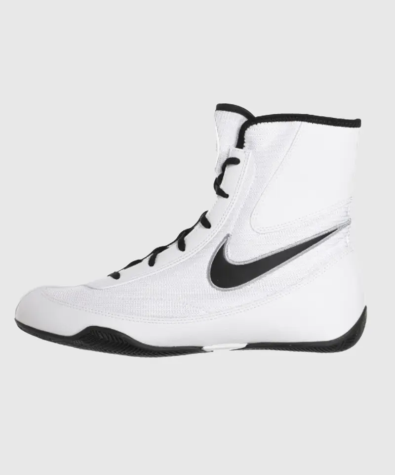 Chaussures De Boxe Nike Machomai 2 - White/Black-Wolf Grey