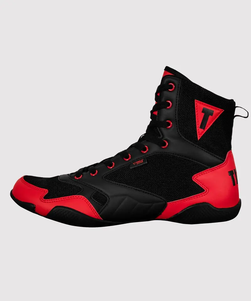 Chaussures De Boxe Title Boxing Charged - Noir/Rouge