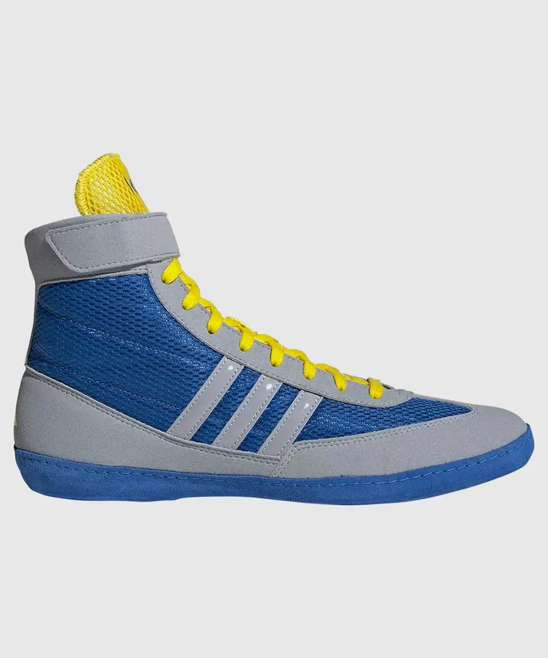 Chaussures De Lutte Adidas Combat Speed 4 - Bleu/Gris