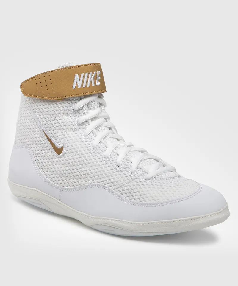Chaussures De Lutte Inflict 3 Nike - Blanc/Or