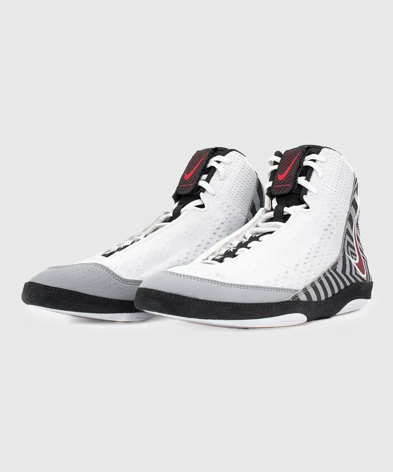 Chaussures De Lutte Nike Inflict 4 SE - Blanc/Gris/Rouge