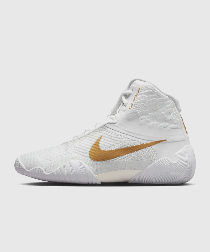 Chaussures De Lutte Nike Tawa White/Metallic Gold