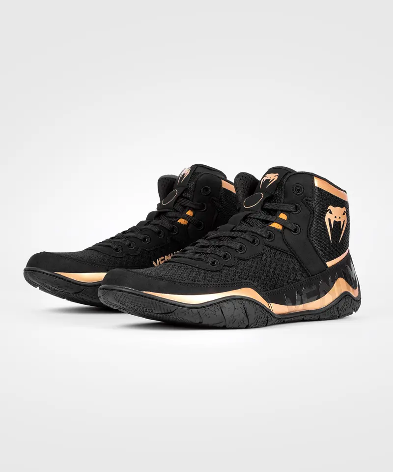 Chaussures de lutte Venum Elite - Noir/Bronze
