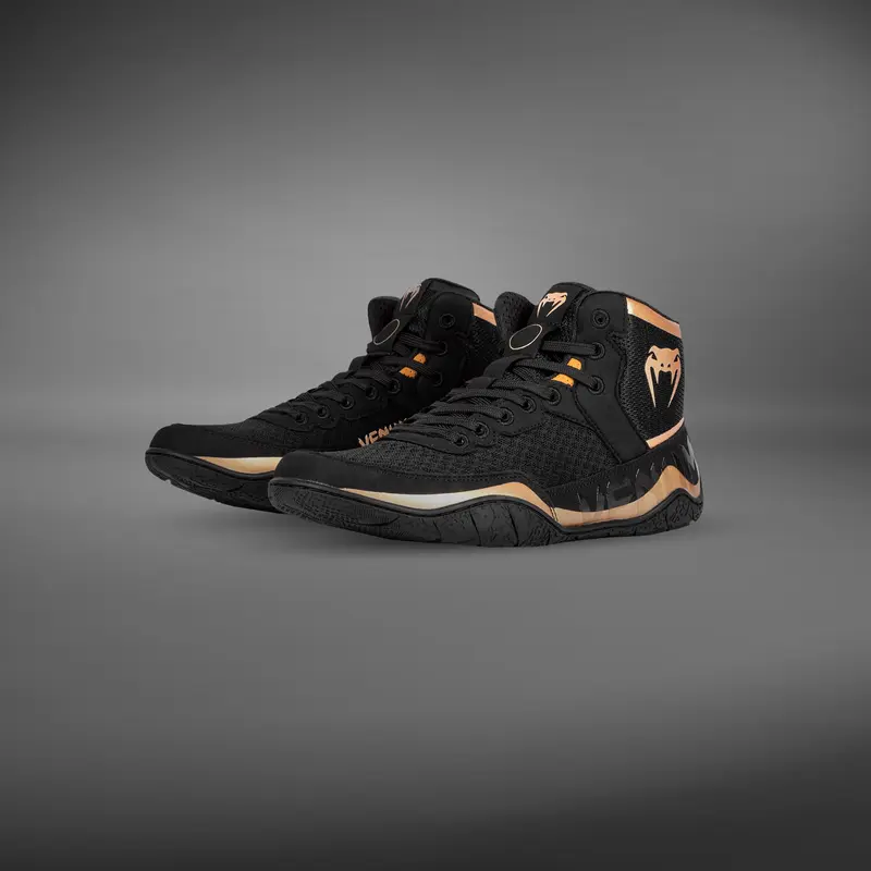 Chaussures de lutte Venum Elite - Noir/Bronze