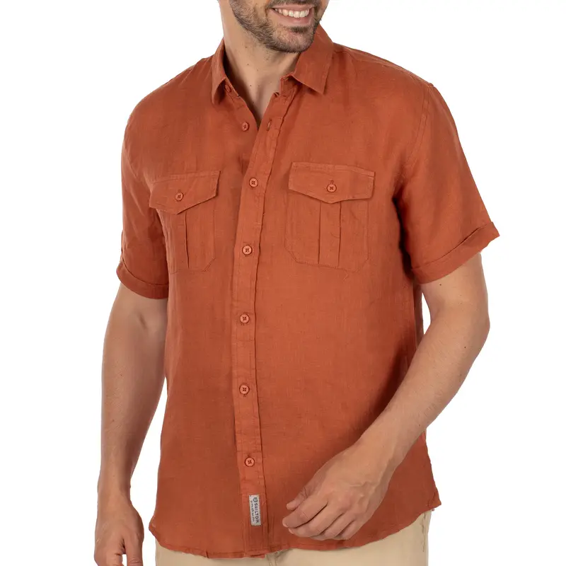 Chemise en lin ondine