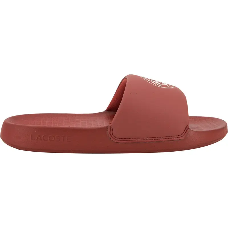 CLAQUETTE LACOSTE HOMME SERVE SLIDE 1.0 ROLAND GARROS