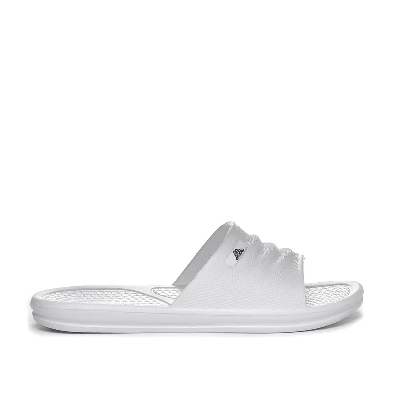 Claquettes Logo Rint Blanc Unisexe