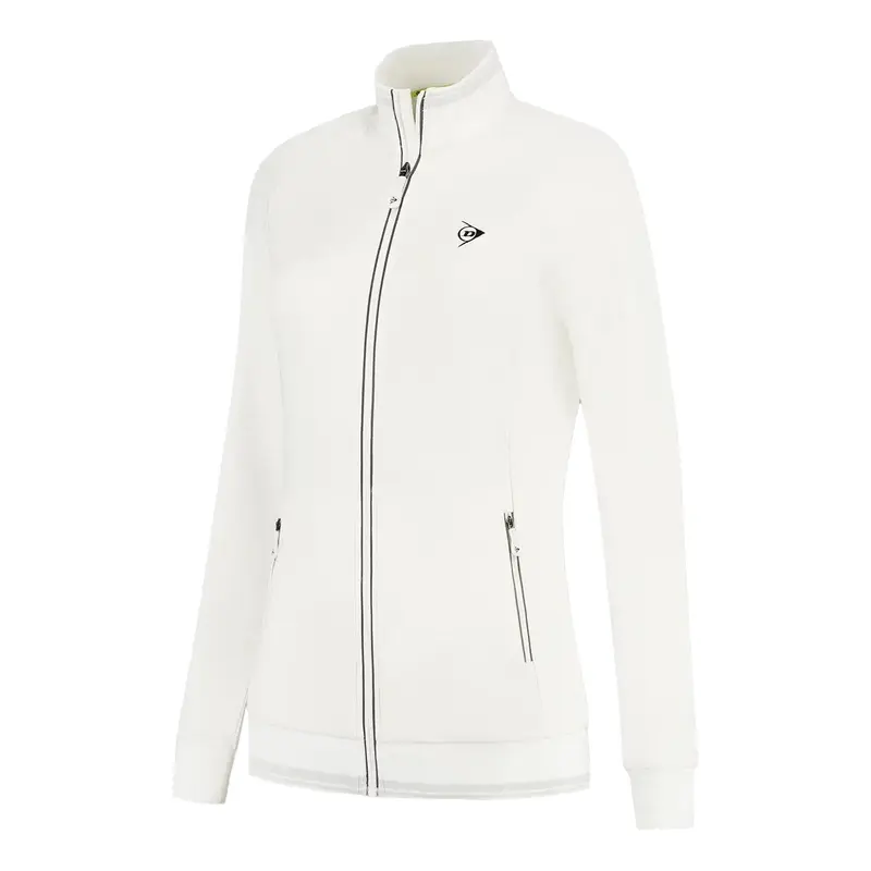 Club Knitted Veste De Survêtement Femmes-Blanc
