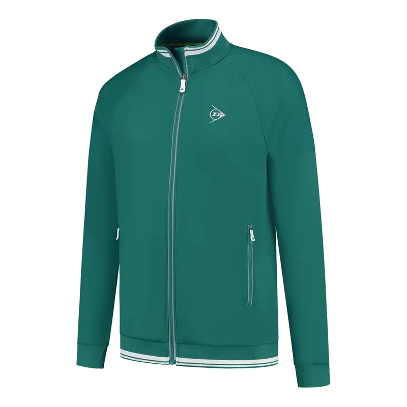 Club Knitted Veste De Survêtement Hommes-Vert Foncé