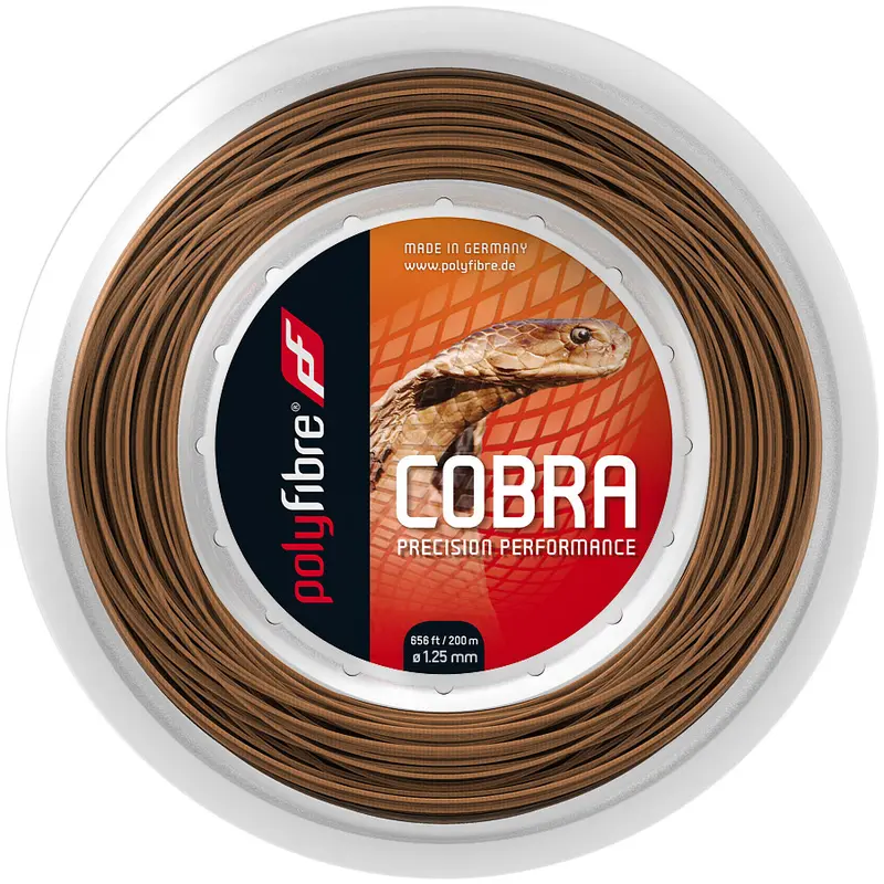 Cobra Beige/braun Bobine Cordage 200m-Beige