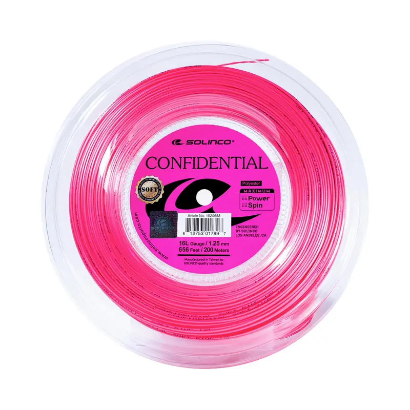 Confidential Soft Bobine cordage 200m - rose