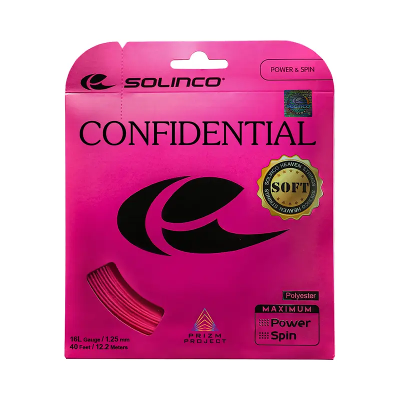 Confidential Soft  Cordage en garniture 12m - rose