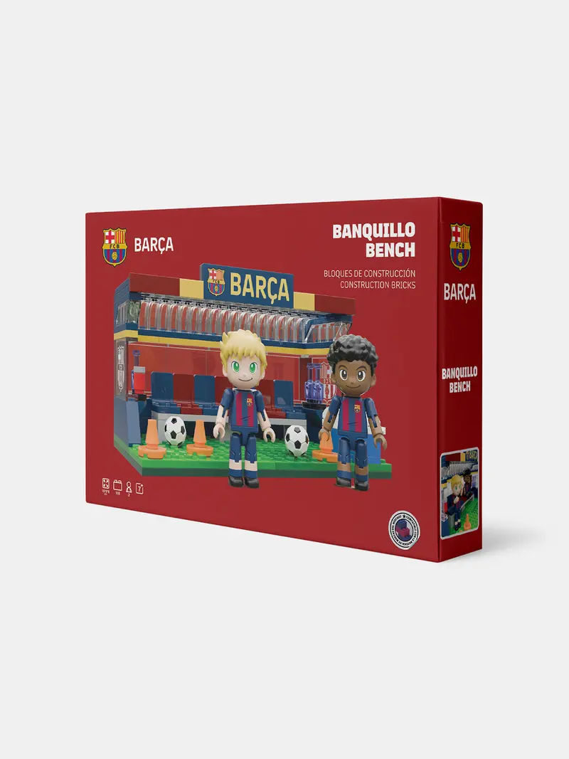 Construction bench FC Barcelona