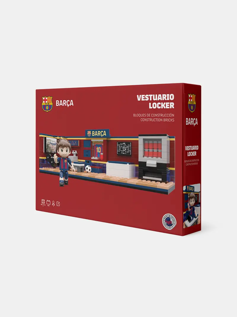 Construction locker FC Barcelona