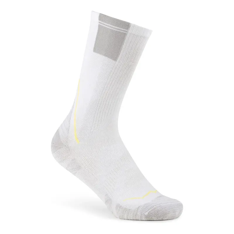 Coolnet Crew Chaussettes de running Unisex-blanc