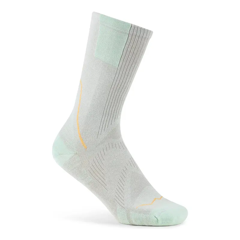 Coolnet Crew Chaussettes de running Unisex-vert, multicouleur