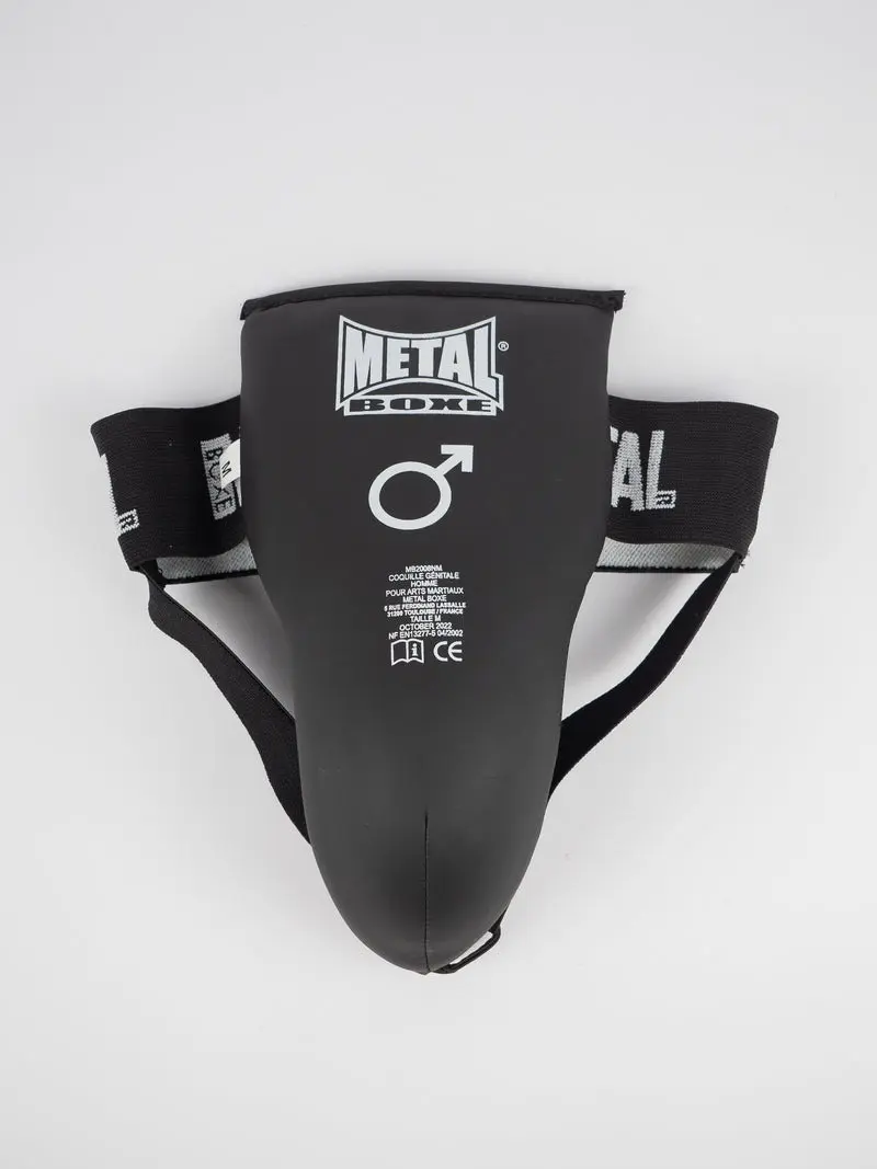 Coquille Anatomique Metal Boxe Noire