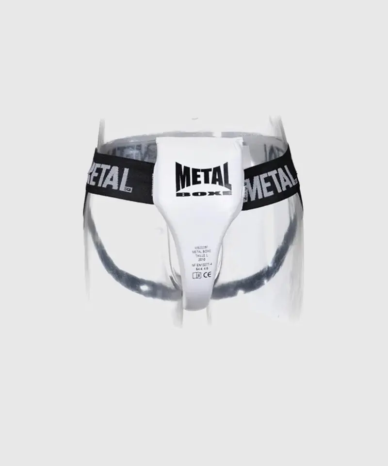 Coquille Femme Metal Boxe - Blanc