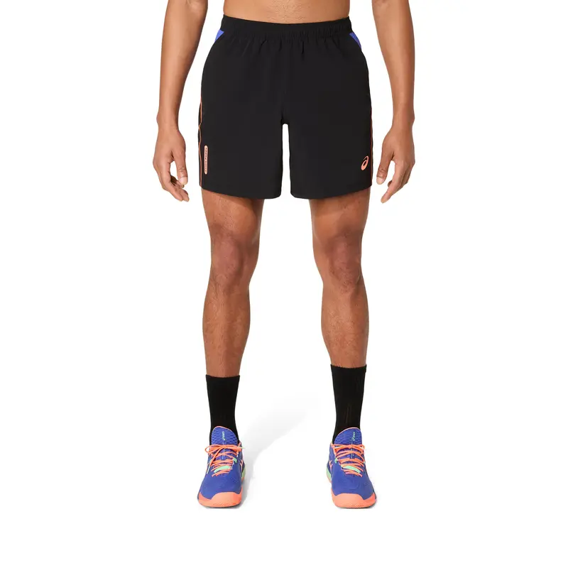 Court 7in Shorts Hommes-Noir