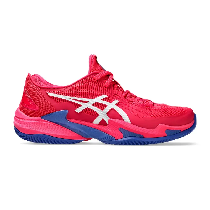 Court FF 3 Chaussure Terre Battue Femmes-Berry, Blanc