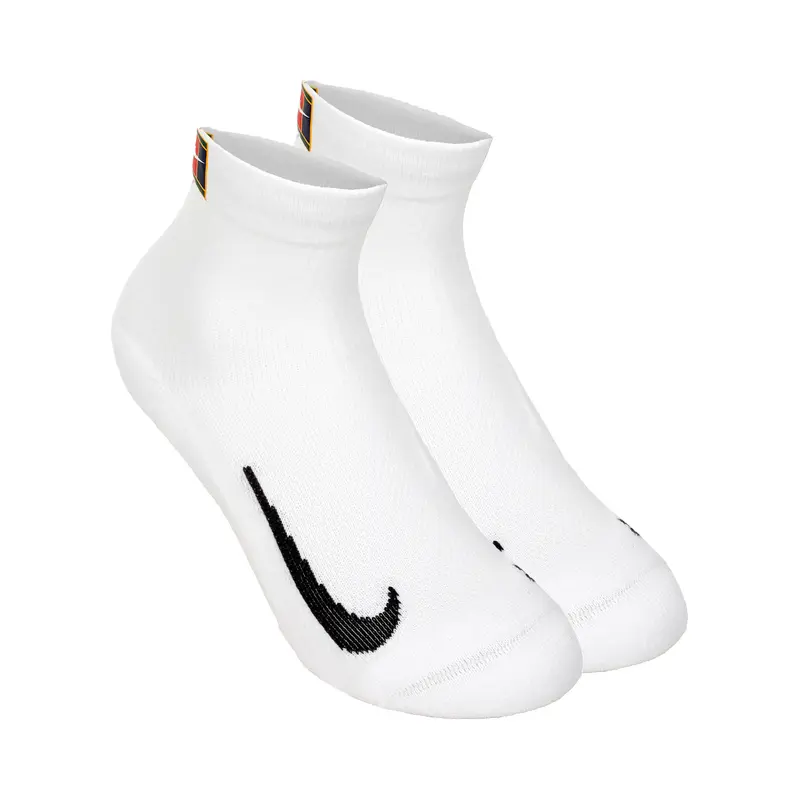 Court Multiplier Max Chaussettes de tennis Pack de 2 unités Unisex - blanc, noir