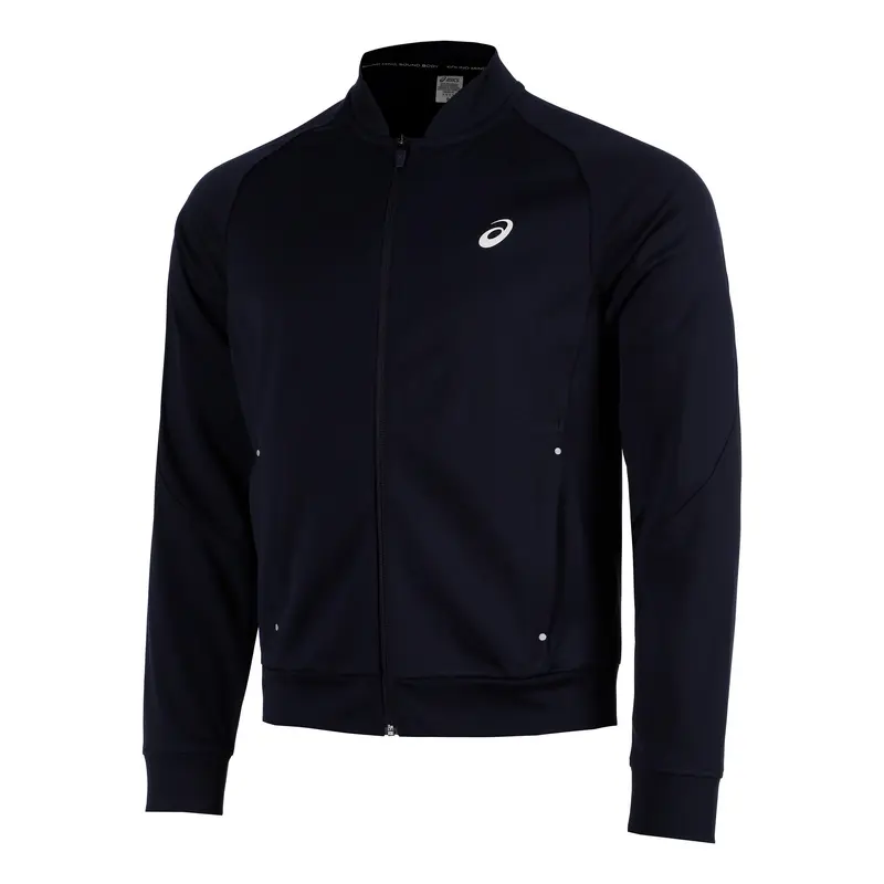 Court Veste de survêtement Hommes - bleu foncé,