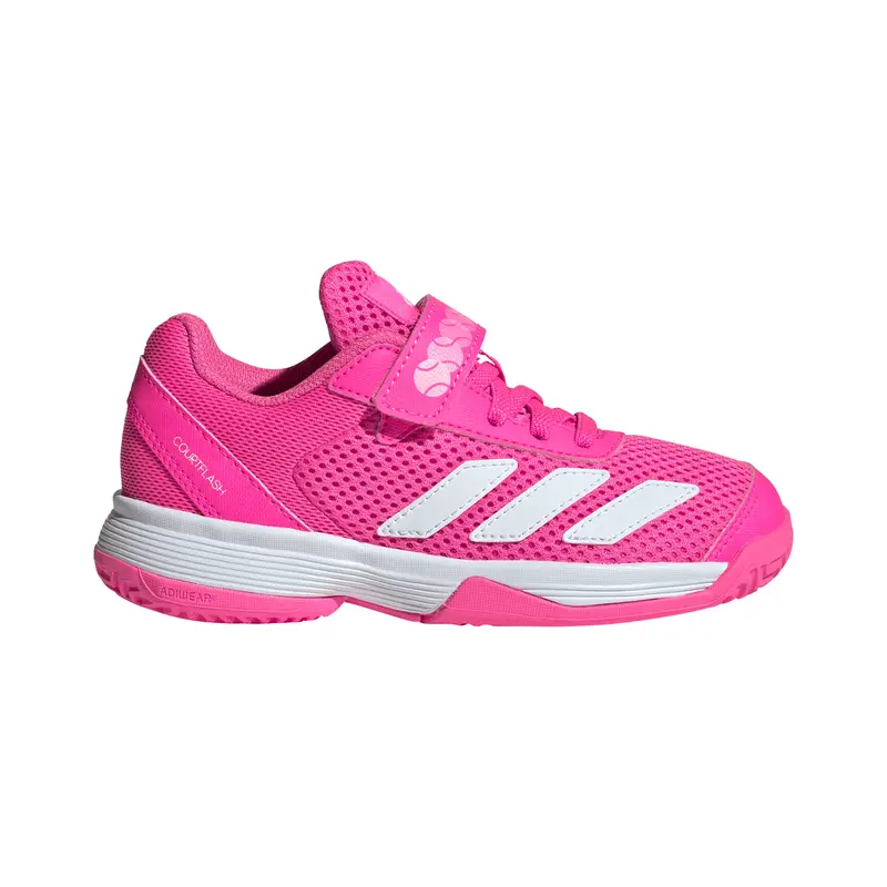 Courtflash CF Chaussure terre battue Enfants - rose, blanc