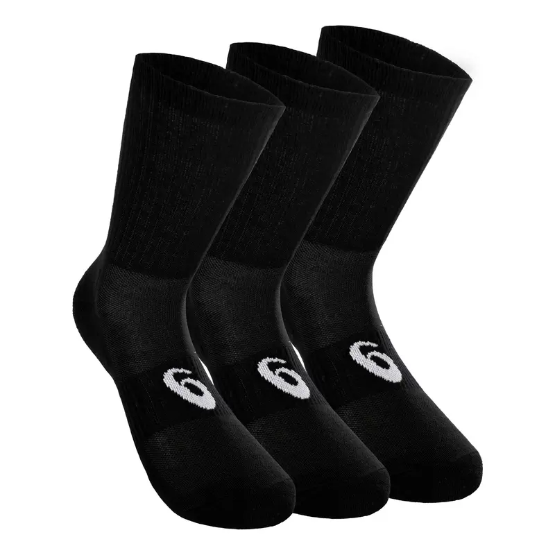 Crew Chaussettes De Sport Pack De 3-Noir,Blanc