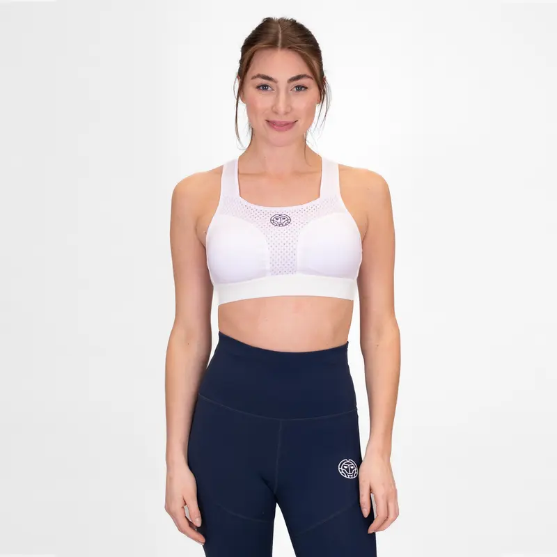 Crew High Support Soutien-gorge Sport Femmes-Blanc