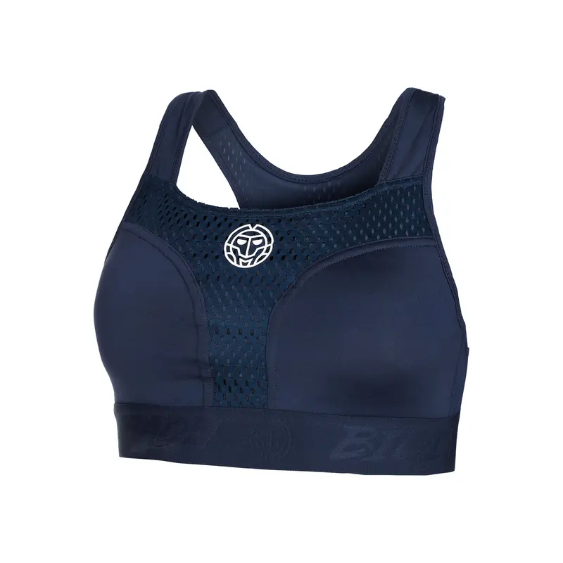 Crew High Support Soutien-gorge Sport Femmes-Bleu Foncé