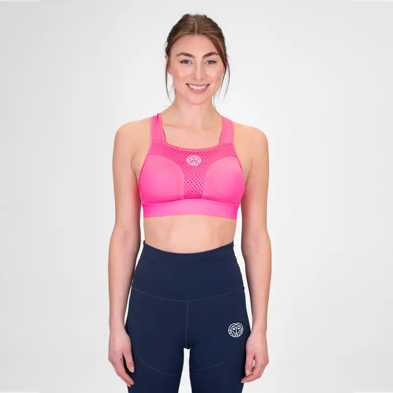 Crew High Support Soutien-gorge Sport Femmes-Pink