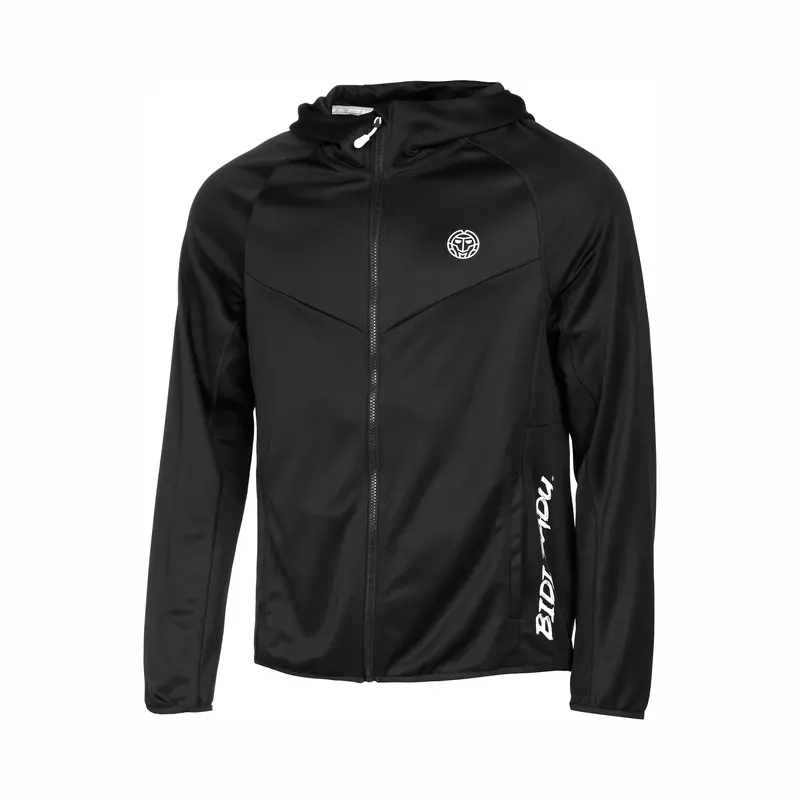 Crew Hood Veste De Survêtement Garçons-Noir