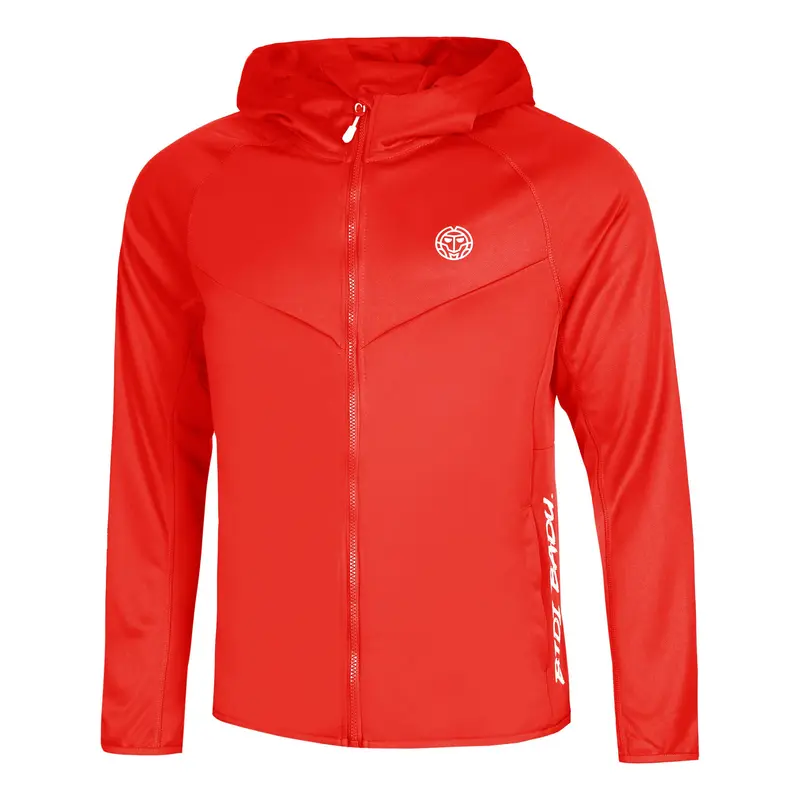 Crew Hood Veste De Survêtement Hommes-Rouge