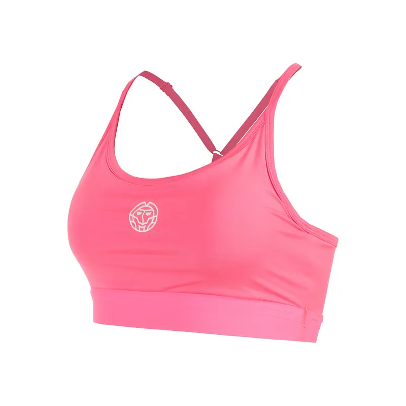 Crew Low Support Strappy Soutien-gorge Sport Femmes-Pink