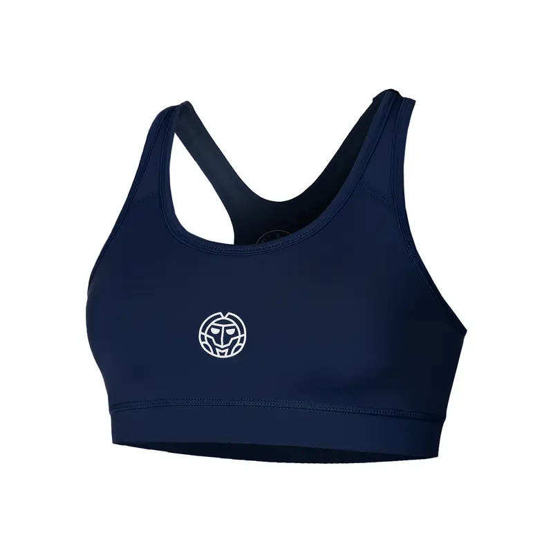 Crew Medium Support Soutien-gorge Sport Femmes-Bleu Foncé
